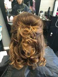 Mother Of The Bride Hair Half Up Half Down Medium Length Classically Chic Designs Mother Of The Bride Hair Mother Of The Groom Hairstyles Medium Hair Styles