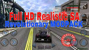 Watch this video fully and ins. Gta San Andreas Full Hd Realistic Sa Revolutionary Modpack New Gpu Link Added Mod Mobilegta Net