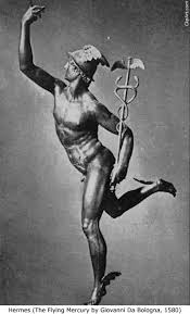 Hermes Mercury Son Of Zeus And The Pleiade Maia A Daughter Of The Titan Atlas The Second Youngest Of Greek And Roman Mythology Greek Mythology Mythology