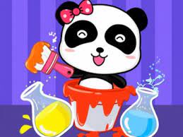 Baby Panda Color Mixing Studio Jogue Online Gratuitamente