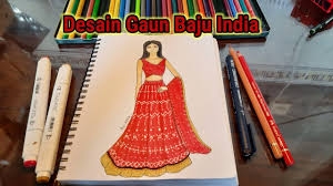 Harga murah, diskon sampai 75%, original branded. Desain Gaun Baju Sari India Modern Terbaru Youtube