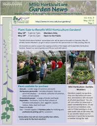 The veritable smart indoor garden is a kickstarter success story. Plant Sale To Benefit Msu Horticulture Gardens Department Of