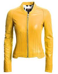 Women S Danier Yellow Leather Jacket Xxs 2xs Leather Jackets Women Leather Jacket Womens Black Leather Jacket