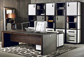 Are you searching for a desk that looks industrial yet slightly rustic? Luxury Home Office Furniture