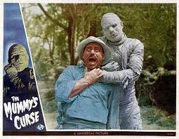 The Mummys Curse, From Left Kurt Katch Art Print by Everett - Everett On  Demand