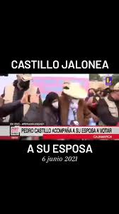 La noche de este lunes fue proclamado oficialmente pedro castillo como presidente electo de perú, luego de que los jurad. No Al Comunismo Peru Pedro Castillo Jalonea A Su Esposa El Dia De Las Elecciones Facebook