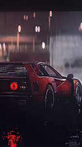 Ferrari F40 Voiture Classique Art Papier Peint Des Voitures Ferrari F40 Car Wallpapers Street Racing Cars