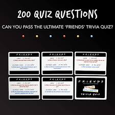 Also, see if you ca. Buy Paladone Friends Tv Show Table Top Trivia Quiz Cards With 200 Questions Easy Hard Questions Amz7269fr Online In Italy B089lp8g76