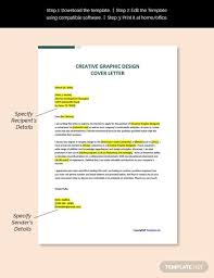 Free Creative Graphic Designer Cover Letter Template In 2020 Cover Letter Template Letter Templates Cover Letter Template Free