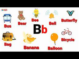 They all start with a letter of the alphabet that's as easy as whistling. B Letter Words In English Words Starting With B Letter B Words With Pictures Youtube