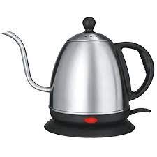 Stainless Steel Electric Kettle Gooseneck Kettle For Pour Over Coffee And Tea Lcd Display Auto Shut Off 1l Quick Boil Electric Kettle Gooseneck Kettle Kettle