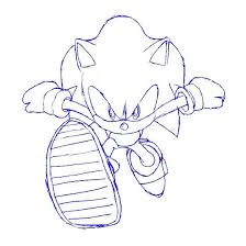 Sonic Running Draft Drawing By Rockssquirrel How To Draw Sonic Running Drawing Running Art