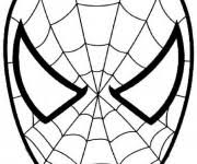 Cursed with a repulsive appearance, he was gifted with the ability to shape other people's appearance. Coloriage Masque Spiderman Dessin Gratuit A Imprimer