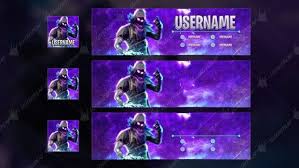 Download fortnite youtube banner png image for free. Apply Fortnite Twitch Banner