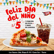 pizza hot s tambien quiere celebrar el dia del nino este domingo 19 de agosto y te ofrece este super combo kids a tan solo s 5 soles visitanos food breakfast
