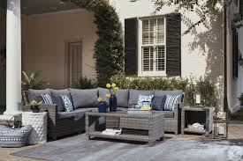 April 24th 2021, 12:28 pm. Salem Beach Gray Outdoor Sectional From Ashley Coleman Furniture