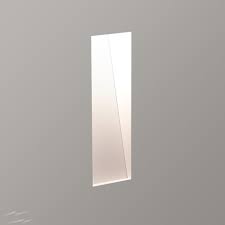 ax0976 borgo trimless 35 plastered in rectangular led wall light matt white 2w 3000k integral led dimmable astro 1212007 recessed wall lights wall lights plaster wall lights