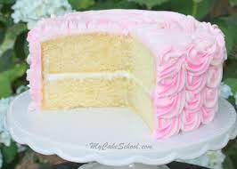 White Almond Sour Cream Cake Doctored Cake Mix Recipe Sour Cream Cake Doctored Cake Mix Recipes Cake Mix Recipes