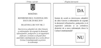 De irina maxim publicat în 25 apr., 2019. Intrebarile Care Ne Sunt Puse La Referendumul Pentru Justitie Explicate Mobile