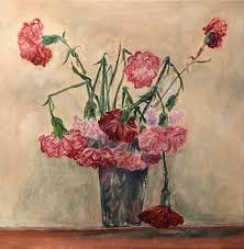 Florists are sometimes considered as the agents of. Flowers Called Carnations Painting By Cezar Ferdinand Lungu Saatchi Art