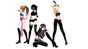 MMD KDA poses (Pack) [DL] by TheLameApple on DeviantArt