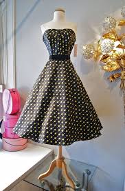 50s Style Strapless Dress 1950 S Style Rose By Xtabayvintage 298 00 50 Style Dresses 50s Fashion Dresses 50s Fashion