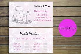 A collection of chic and stylish cosmetology business cards for the professional cosmetologist or makeup artist. Beautician Business Card Skin Care Business Cardlicensed Etsy