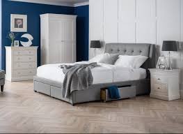 For a perfect match, you can have some grey furniture at strategic. Abdabs Furniture Clermont White 3 Piece Bedroom Furniture Set With Fullerton Bed