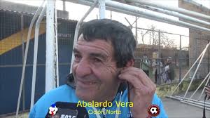 Abelardo Vera, luego del triunfo de Ciclón Norte, sobre Guadalupe