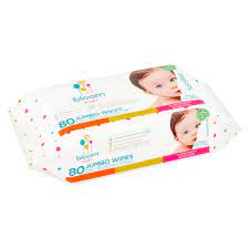 Bloom Baby Sensitive Jumbo Wipes 80 Count Walmart Com
