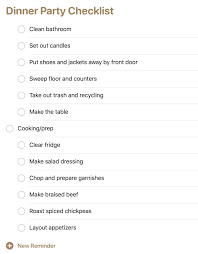 This is a helpful resource to help check off things that you might not have thought of and can help make your party a success! Your Guide To Planning A Stress Free Dinner Party