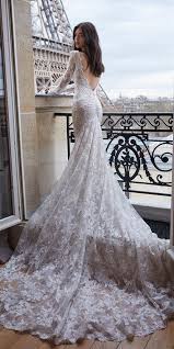 This fitted lace mermaid wedding dress is unlike any others and is designed to compliment the unique shape of your body. 24 Breathtaking Low Back Wedding Dresses Top Wedding Dresses Wedding Dresses Wedding Dress Accessories