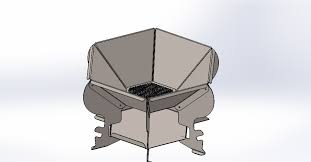 A fire pit creates a natural focal point and gathering place for backyard evenings. Fire Pit From Sheet Metal 3d Cad Model Library Grabcad
