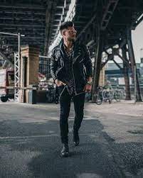 Badass Street Style Mens Badass Street Style Black Allblack Fashion Menswear Lookbook Badass Style Mens Outfits Badass Outfit