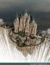 Who Wants To Live There With Me Funsubstance Fantasy Landscape Fantasy City Fantasy Castle