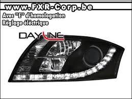 Audi Tt R8 Led Projector Headlights Audi Tt Audi Running Lights