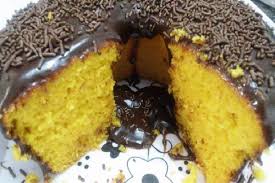 Calda De Brigadeiro Para Bolo De Cenoura Bolo De Cenoura Com Cobertura De Brigadeiro Receita Bolo De Cenoura Ideias Receitas