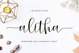Browse by alphabetical listing, by style, by author or by popularity. Alitha Font Casual Script Fonts Free Fonts Download Modern Calligraphy Fonts
