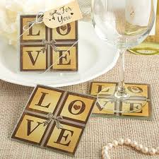 50 Love Glass Coaster Set Of 2 Vintage Bridal Wedding Favor Event Bulk Lot Wedding Coasters Favors Wedding Coasters Coaster Favor