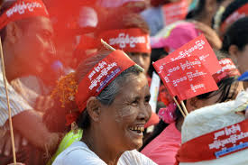 Pemimpin liga nasional untuk demokrasi (nld) itu mengimbau. Nld Among Four Parties Seeking New National Flag Frontier Myanmar
