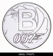 'what's more the scarcest olympics 50p, which depicted the football . British 10p Coin Reverse From 2018 Alphabet Series Celebrating Britishness B James Bond Stock Photo Alamy