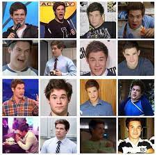 Adam Devine Faces Collage Makes Me Laugh Workaholics Face Collage Pitch Perfect Adam Devine