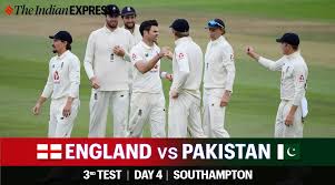 England face a mammoth chase in order to save their hopes in the third test after india captain, virat kohli struck for 103 at trent bridge. England Vs Pakistan 3rd Test Day 4 Highlights Bad Light Rain Forces Early Stumps Sports News The Indian Express