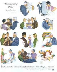 Massachusetts law states that liquor cannot be sold on memorial day, thanksgiving, and christmas. Vintage Ad Archive The Drinks Of Thanksgiving Alcohol Professor