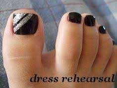 Black And Gold Glitter Toe Nails Nail Designs Black And Gold Google Search Toe Nails Pedicure Designs Toenails Toe Nail Designs