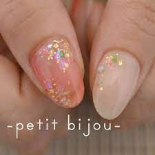 人魚姫の涙 opal の画像 nail atelier petit bijou ネイルデザイン シンプルネイルデザイン ネイル