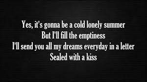 Seal it with a kiss (britney spears song). Brian Hyland Sealed With A Kiss Lyrics Youtube