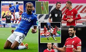 More sources available in alternative players box below. Everton 2 2 Liverpool Reds See Last Gasp Winner Ruled Out By Var Daily Mail Online