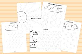 Children can practice cutting in a straight line with our printable cutting worksheet. Preschool Line Tracing Worksheets The Weather Yes We Made This