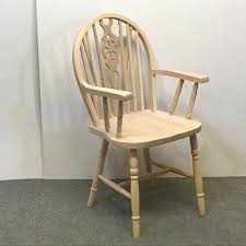 Wooden carver dining chairs with arms. New Beech Wheelback Carver Chair Bare Wood Pinefinders Old Pine Furniture Warehouse Antique Pine